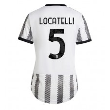 Juventus Manuel Locatelli #5 Hemmatröja Dam 2022-23 Korta ärmar